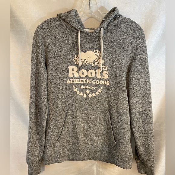 Roots 73 Salt and Pepper Kanga Pull Over Hoodie Adult Med - Picture 9 of 9
